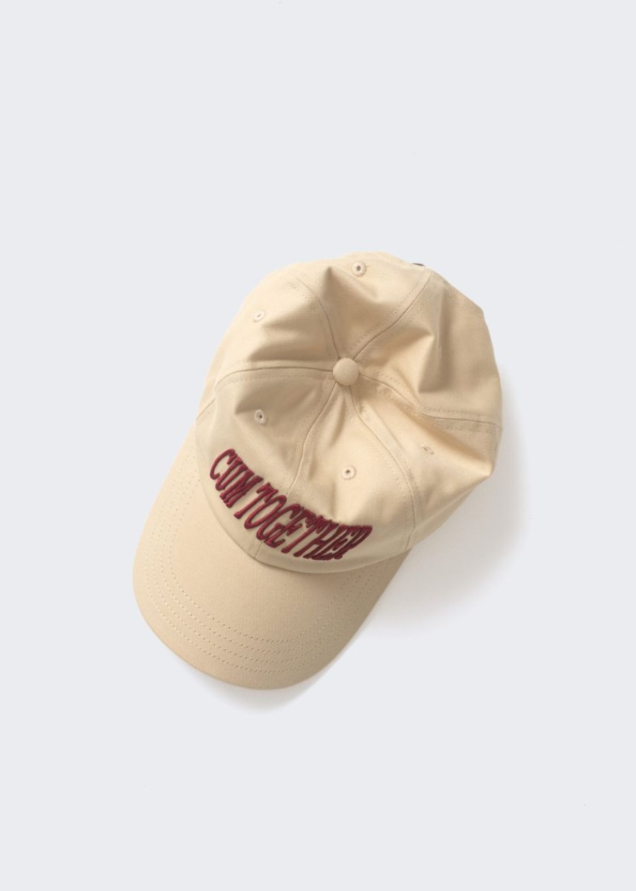 Accessoires Carne Bollente | Casquettes Cum Together — Beige X Marron